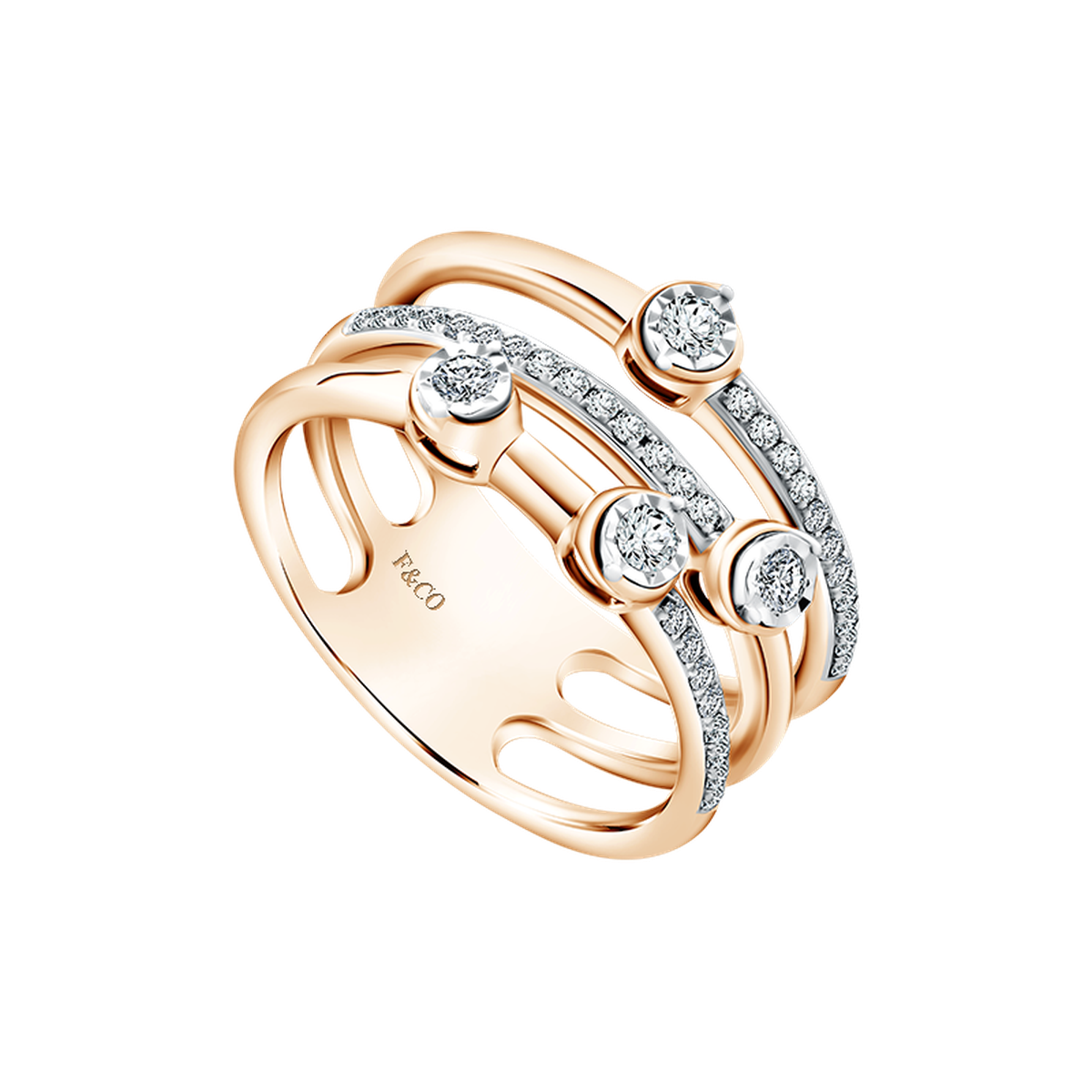 Cincin Wanita See The Light yang Menawan dari Frank & co. x Maudy Ayunda