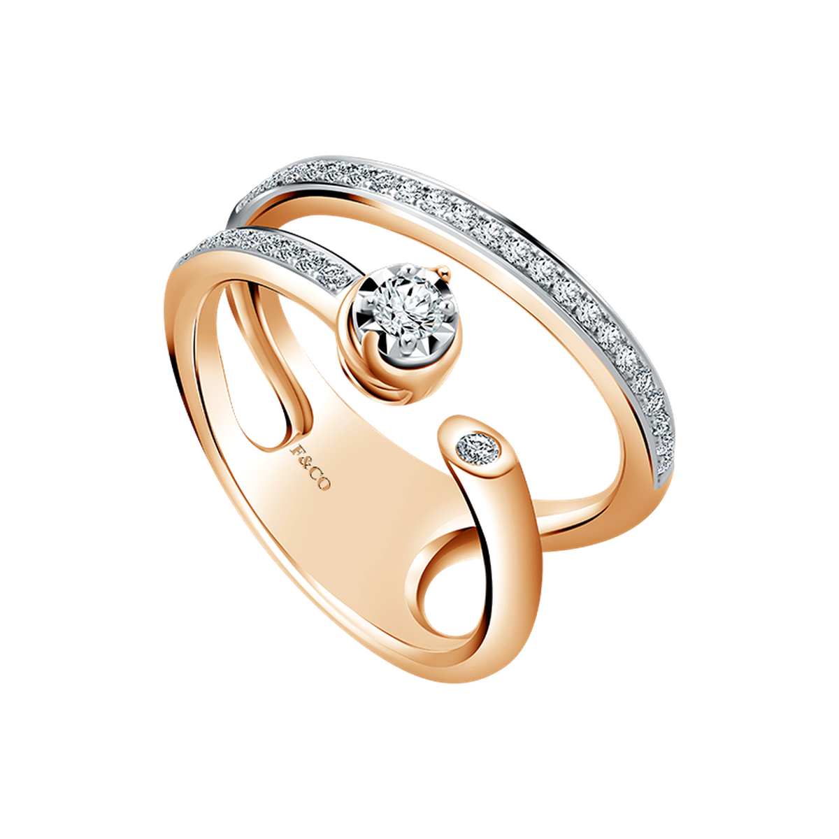 Kilauan mewah Model Cincin Berlian Terbaru dari Frank & co. 