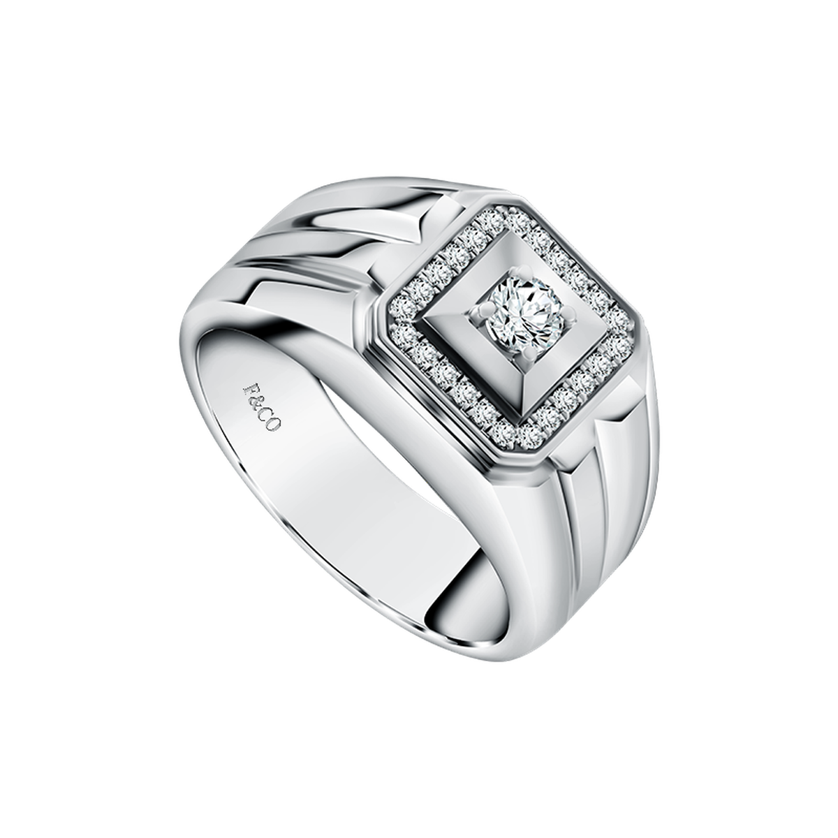 Model Cincin Berlian Pria Terbaru Frank & co. Titan