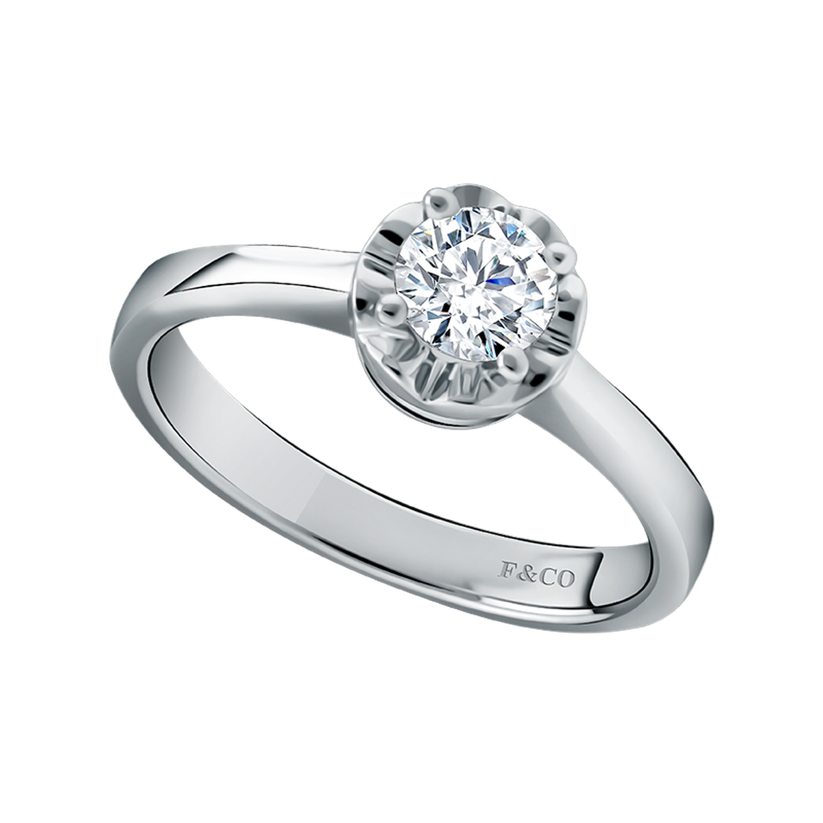 Koleksi Cincin Berlian Wanita Simple nan Elegan Frank Fire