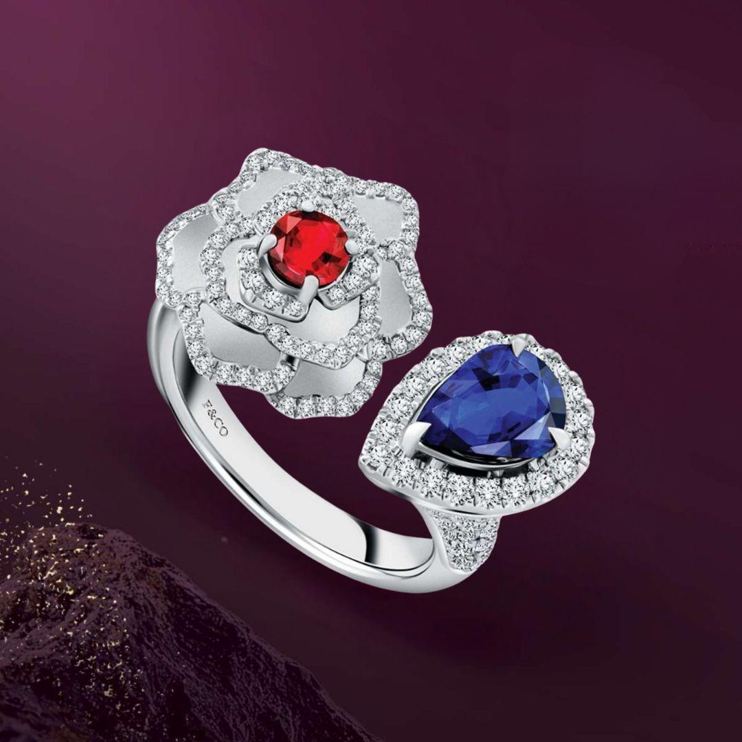Koleksi Model Cincin Berlian dengan Pesona Bunga 
