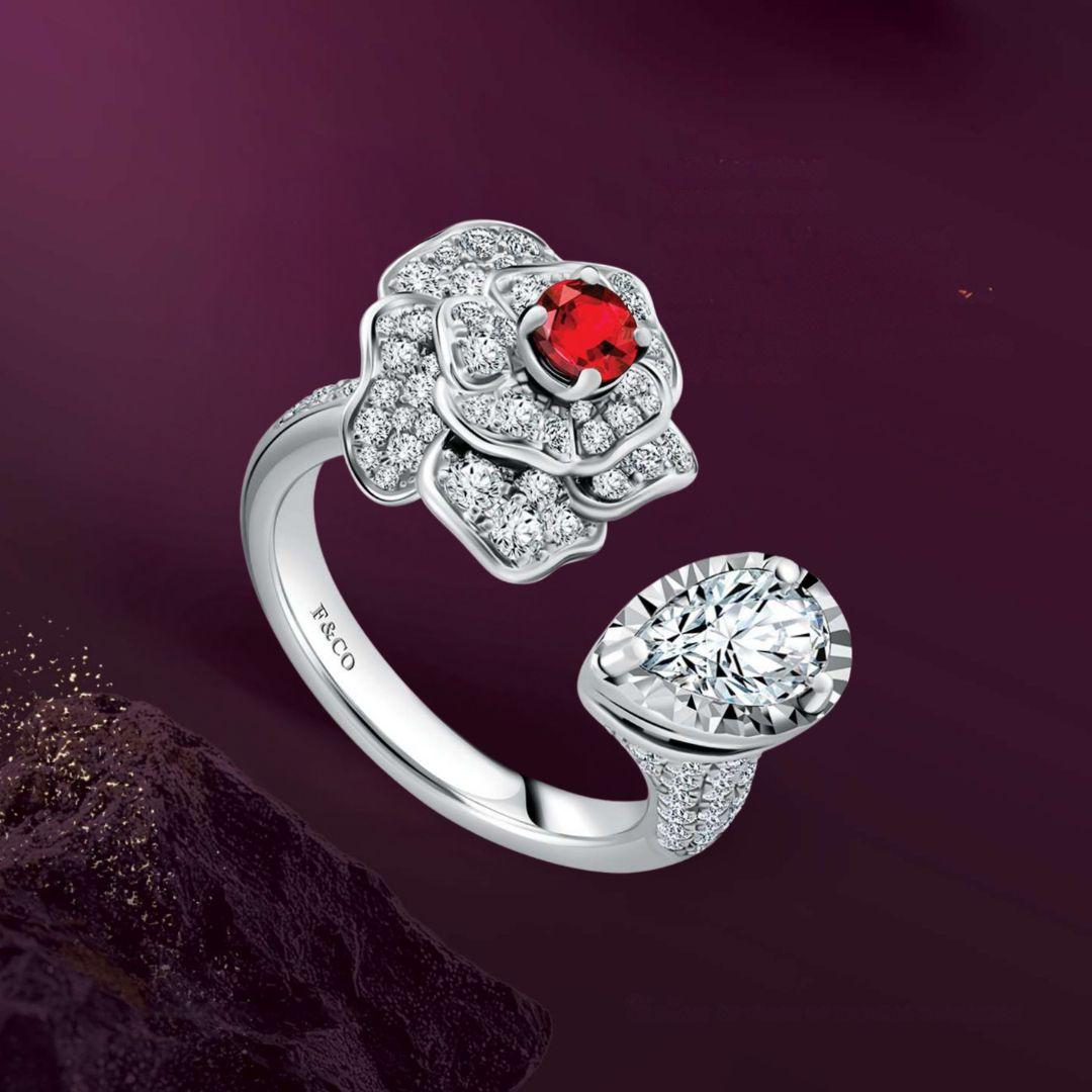 Model Cincin Berlian Terbaru dengan Inspirasi Bunga yang Indah