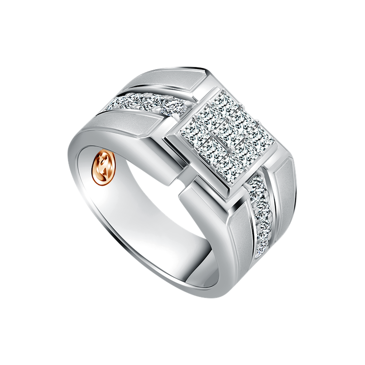 Tampil Mempesona dengan Model Cincin Berlian Pria Frank & co. 