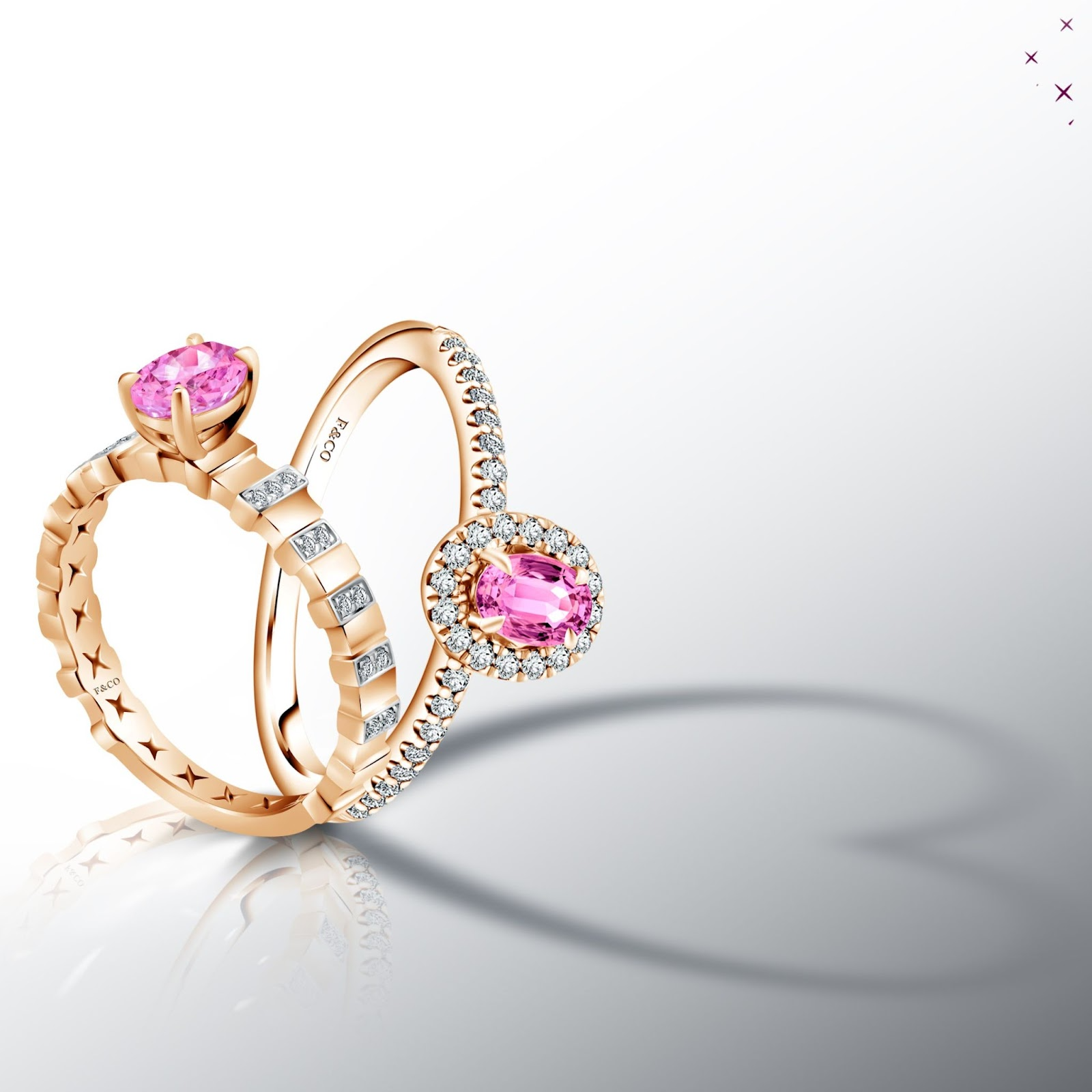 Pink Sapphire Pilihan Terbaik Untuk Promise Ring dari Frank & co.
