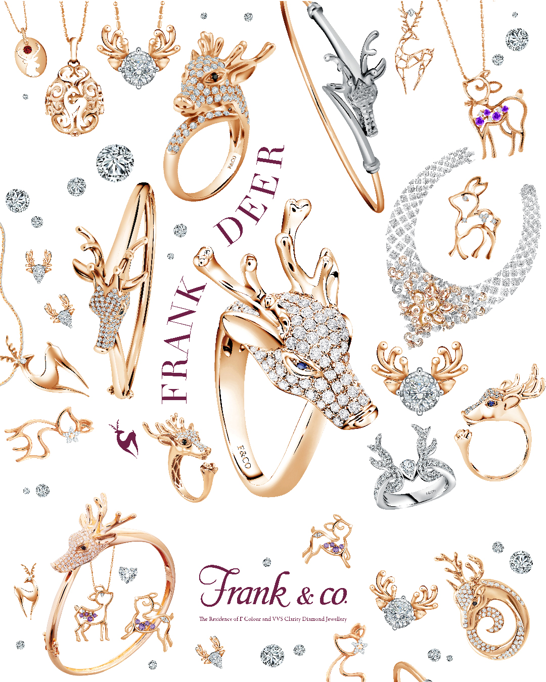 Saatnya Tampil Cantik dengan Kalung Berlian Frank Deer dari Frank & co. 