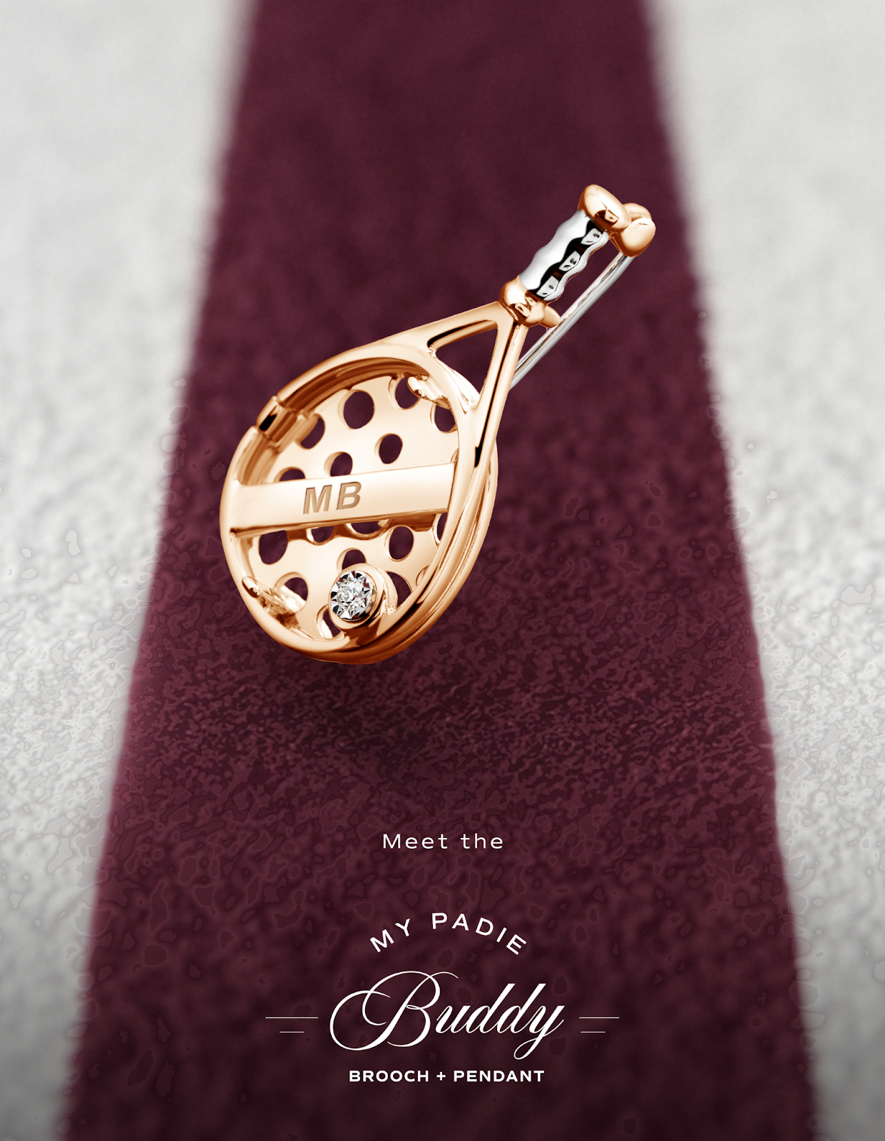 Pesona Pendant Brooch My Padie Buddy Frank & co. yang Ikonik