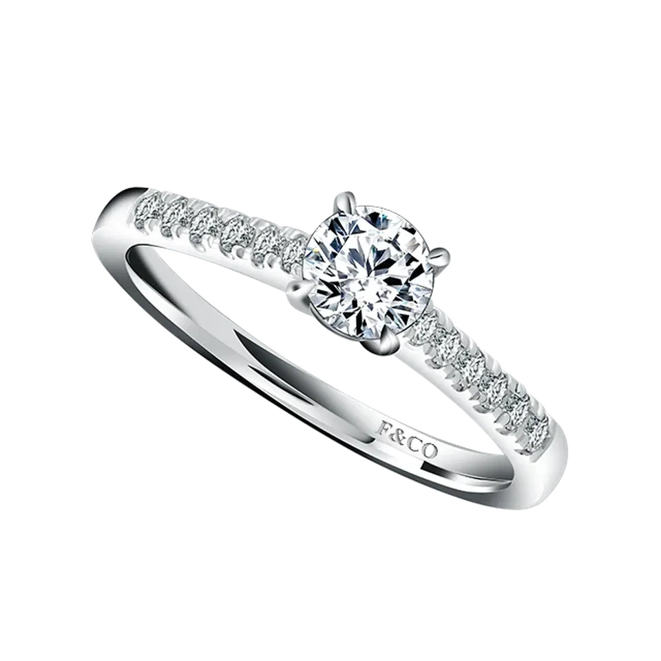 Pesona keindahan natural diamonds bernuansa modern dari koleksi cincin berlian Frank Fire