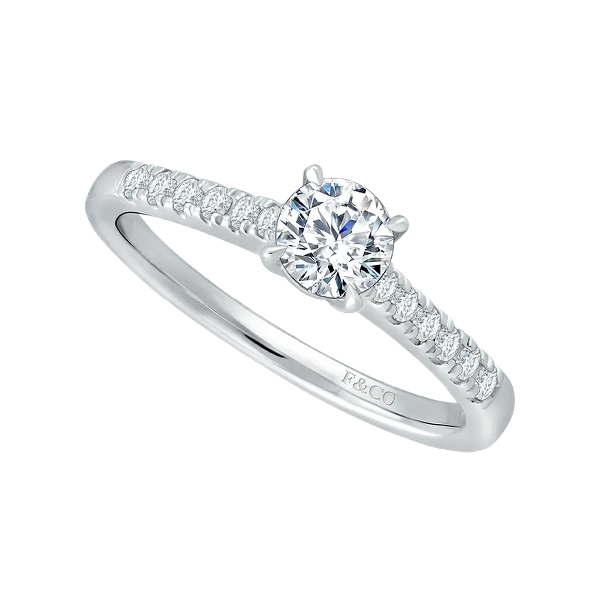 Frank & co. Frank Fire Anniversary Verse Ladies Ring