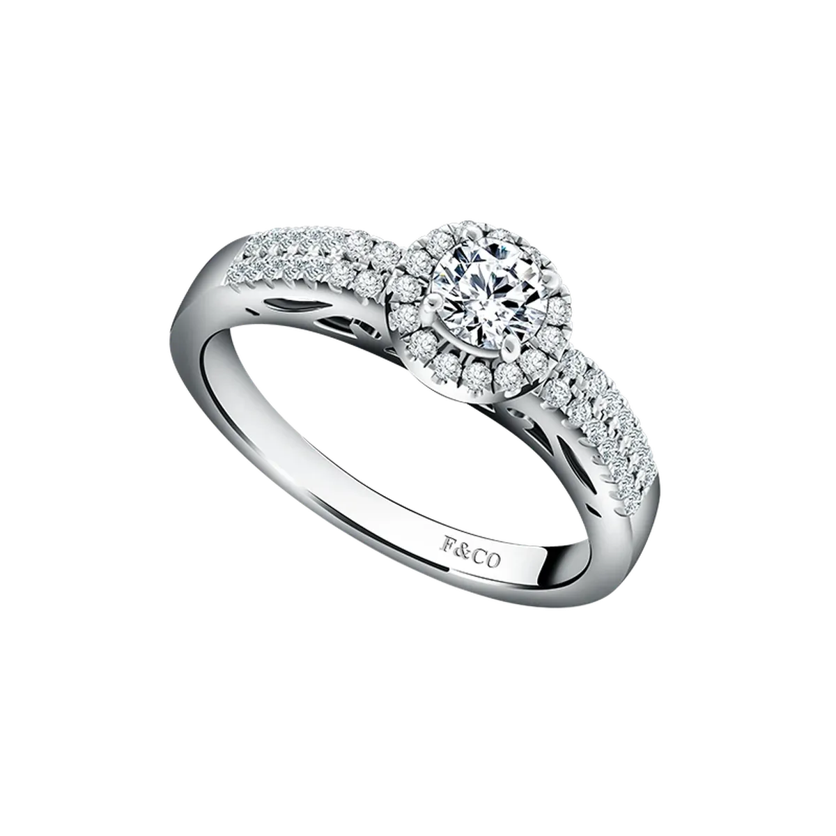 Kemewahan Diamond Ring Frank Fire dengan Double Sertifikat Internasional