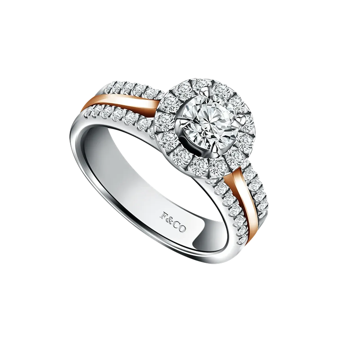 Kisaran Harga diamond dengan Ladies Ring berhias Berlian Frank Fire 
