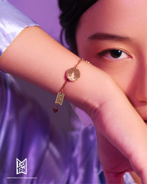 Frank & co’s TinyTAN Gold Bracelet (Jimin)